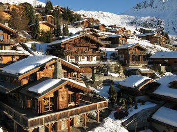 Chalets à Verbier en Suisse