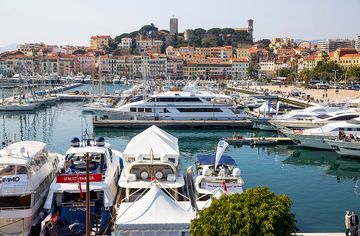 Vue sur Cannes