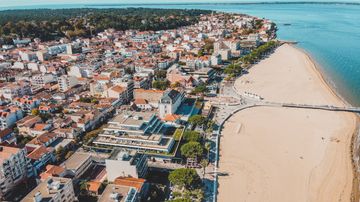 Arcachon vue du ciel