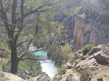 Randonnée à Montanejos près de Valencia