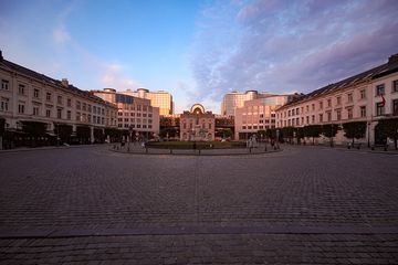 Place vide dans Bruxelles en Belgique