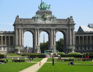 Parc du cinquentenaire à Bruxelles