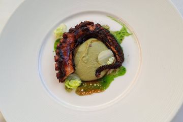 poulpe roti au restaurant Daica à Majorque