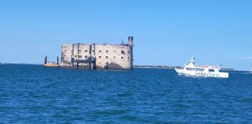 Fort Boyard en bateau