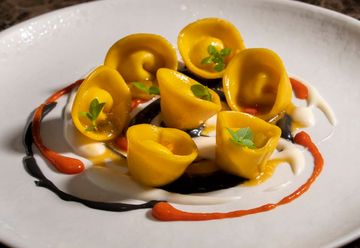 Plat de pates à Taormina