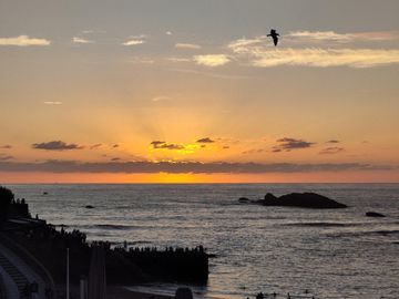 Coucher de soleil Biarritz