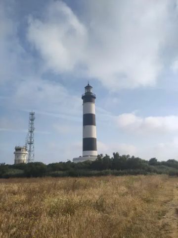 Phare de Chassiron vers Saint Denis d'Oléron