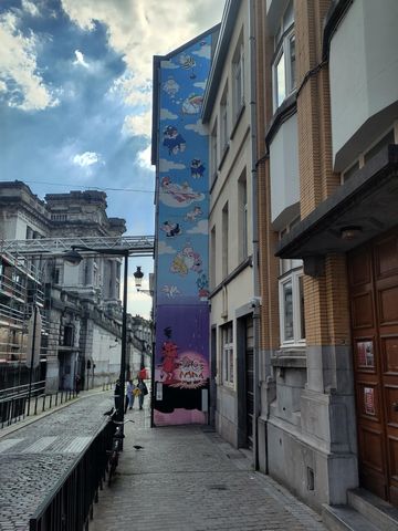 Fresque mural BD Street art