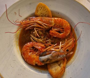 Fruits de mer au restaurant Ca n'Ignasi à Majorque